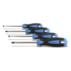 Atsuktuvų komplektas / S2 plieno / 4dalių, HOGERT HT1S094 Atsuktuvų komplektas / S2 plieno / 4dalių, HOGERT HT1S094