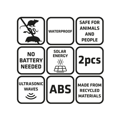 Atbaidymo nuo saulės 2 vnt. 8 Atbaidymo nuo saulės 2 vnt. 8