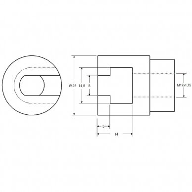 Atbulinis plaktukas su pagalvėlėmis kėbulo įdubų šalinimui (865-6) 1 Atbulinis plaktukas su pagalvėlėmis kėbulo įdubų šalinimui (865-6) 1