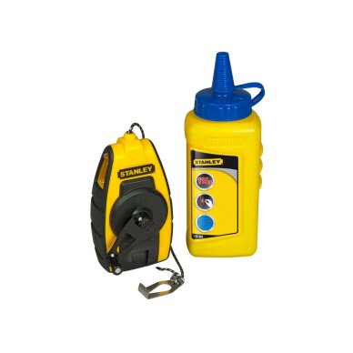 Atmušimo virvės ir kreidos rinkinys STANLEY, 9 m 1