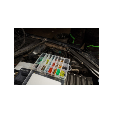 Atomobiliai saugikliai set 88 vnt 7