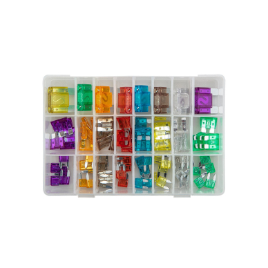 Atomobiliai saugikliai set 88 vnt