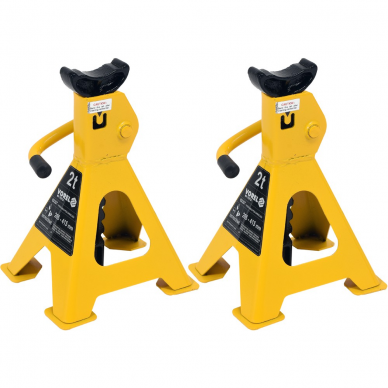 Atramų komplektas Vorel, 2 vnt., 265- 390 mm, 2 t 1 Atramų komplektas Vorel, 2 vnt., 265- 390 mm, 2 t 1