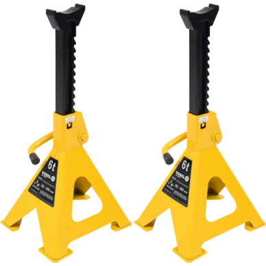 Atramų komplektas Vorel, 2 vnt., 382- 600 mm, 6 t 2 Atramų komplektas Vorel, 2 vnt., 382- 600 mm, 6 t 2