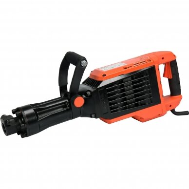 Atskėlimo - griovimo plaktukas perforatorius Yato YT-82001, 65J, 1600W 1 Atskėlimo - griovimo plaktukas perforatorius Yato YT-82001, 65J, 1600W 1