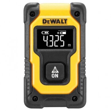 Lazerinis atstumų matuoklis DeWalt Pocket DW055PL-XJ, 15 m 2 Lazerinis atstumų matuoklis DeWalt Pocket DW055PL-XJ, 15 m 2