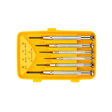 Atsuktuvai tiksliems darbams, komplekte 6 vnt. Atsuktuvai tiksliems darbams, komplekte 6 vnt.