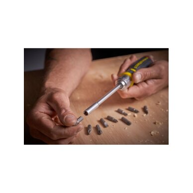 Atsuktuvas kalamas su antgaliais 12vnt 1 Atsuktuvas kalamas su antgaliais 12vnt 1