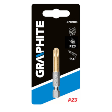 Atsuktuvas kryžminis PZ3, 50mm, 1/4" 1 Atsuktuvas kryžminis PZ3, 50mm, 1/4" 1