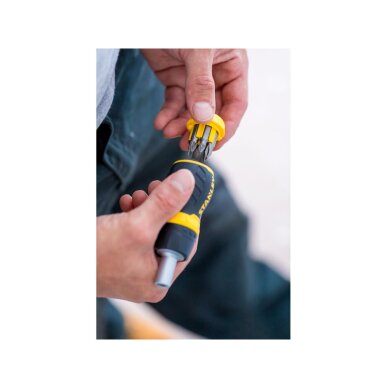 Atsuktuvas su keičiamais antgaliais 7 vnt 1 Atsuktuvas su keičiamais antgaliais 7 vnt 1