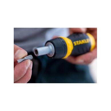 Atsuktuvas su keičiamais antgaliais 7 vnt