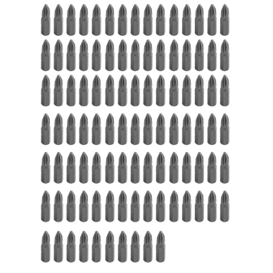 Atsuktuvo antgaliai PH2 x 25 mm, 100 vnt. 6 Atsuktuvo antgaliai PH2 x 25 mm, 100 vnt. 6