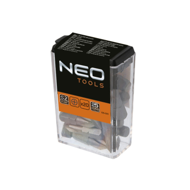 Atsuktuvų antgalių komplektas, PH2x25mm, 1/4", 20 1 Atsuktuvų antgalių komplektas, PH2x25mm, 1/4", 20 1