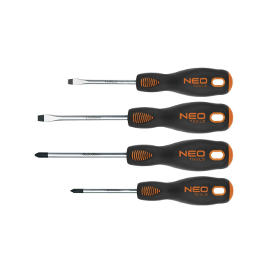 Atsuktuvų komplektas, 4 dalių. Atsuktuvų komplektas, 4 dalių.