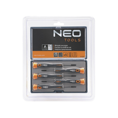 Atsuktuvų komplektas, 5 dalių, tiksliems darbams, 2 Atsuktuvų komplektas, 5 dalių, tiksliems darbams, 2