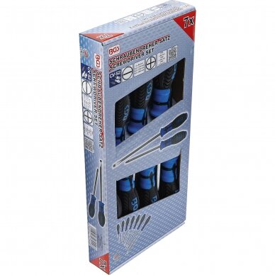 Atsuktuvų rinkinys BGS-technic, 7 vnt. 1 Atsuktuvų rinkinys BGS-technic, 7 vnt. 1
