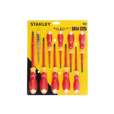 Atsuktuvų rinkinys Elektriko 10PC SET 2PZ 2PH 5SL TESTER 3