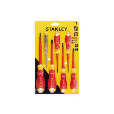 Atsuktuvų rinkinys Elektriko 7PC SET 2PZ 4SL TESTER 1