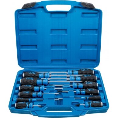 Atsuktuvų rinkinys | su 6,3 mm (1/4") vidiniu kvadratu | kalami | 12 vnt. (7896) Atsuktuvų rinkinys | su 6,3 mm (1/4") vidiniu kvadratu | kalami | 12 vnt. (7896)