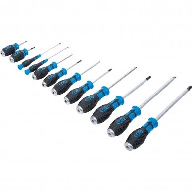 Atsuktuvų rinkinys | su 6,3 mm (1/4") vidiniu kvadratu | kalami | 12 vnt. (7896) 1 Atsuktuvų rinkinys | su 6,3 mm (1/4") vidiniu kvadratu | kalami | 12 vnt. (7896) 1