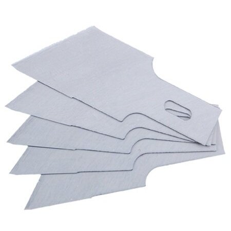 Atsarginių grandiklių ašmenų rinkinys, skirtas BGS 364 | 0,6 x 16 mm x 53° | 5 vnt. (364-16x53) Atsarginių grandiklių ašmenų rinkinys, skirtas BGS 364 | 0,6 x 16 mm x 53° | 5 vnt. (364-16x53)