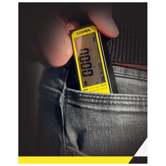 Atstumo matuoklis Nivel System HDM-Little Friend, 60 m 3