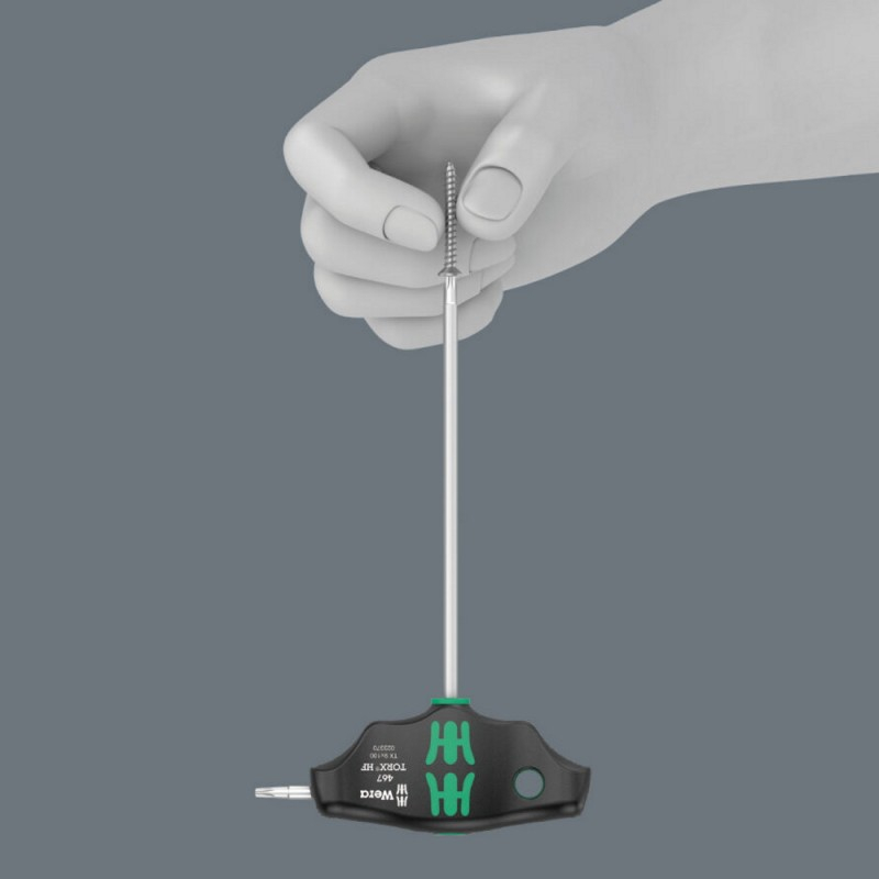 Atsuktuvas su T-formos rankena WERA 467 Torx HF TX25x100 4 Atsuktuvas su T-formos rankena WERA 467 Torx HF TX25x100 4