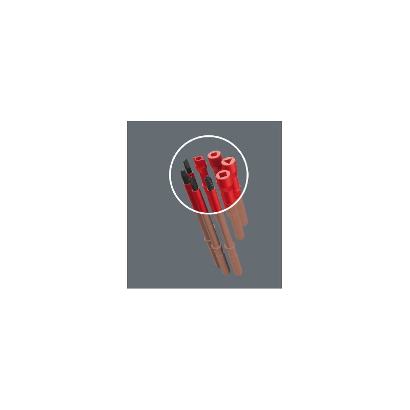 Atsuktuvo antgalis WERA KK 65i VDE PZ/S 1x154 1 Atsuktuvo antgalis WERA KK 65i VDE PZ/S 1x154 1