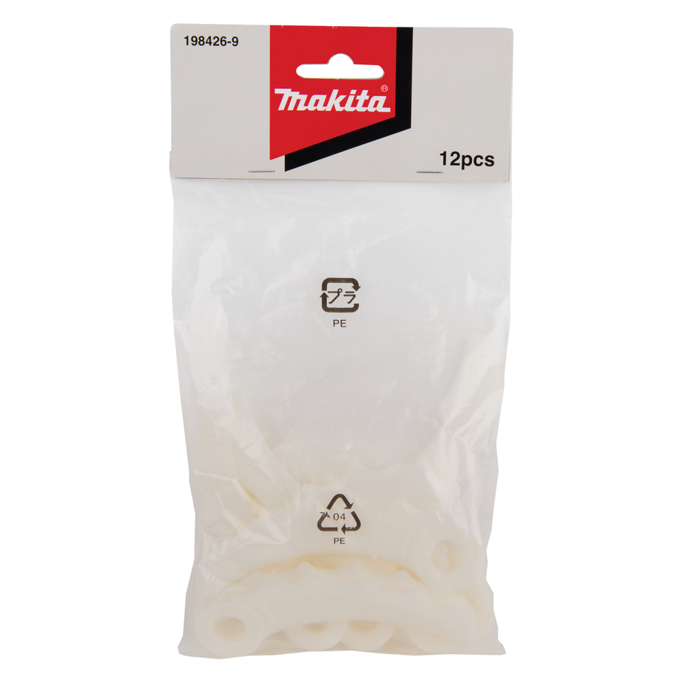 Plastikiniai ašmenys Makita 198426-9, 12 vnt. 2 Plastikiniai ašmenys Makita 198426-9, 12 vnt. 2