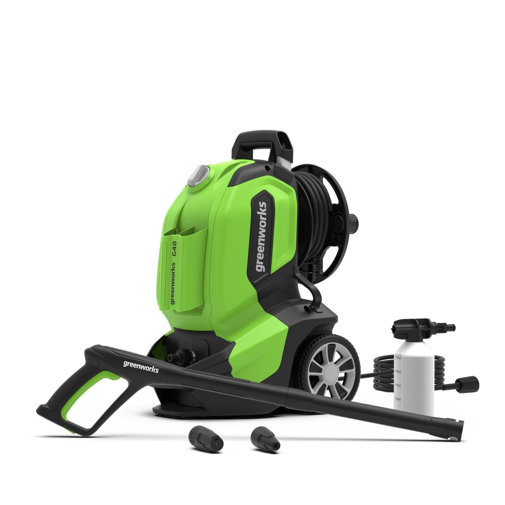 Aukšto slėgio plovykla Greenworks G40, 135 bar