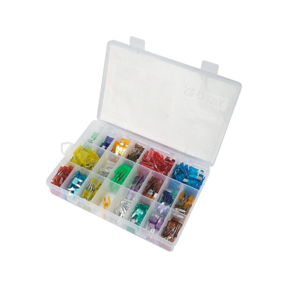 Automobilių saugiklių asortimentas | mini / standart | 301 vnt. (YT-83148) Automobilių saugiklių asortimentas | mini / standart | 301 vnt. (YT-83148)