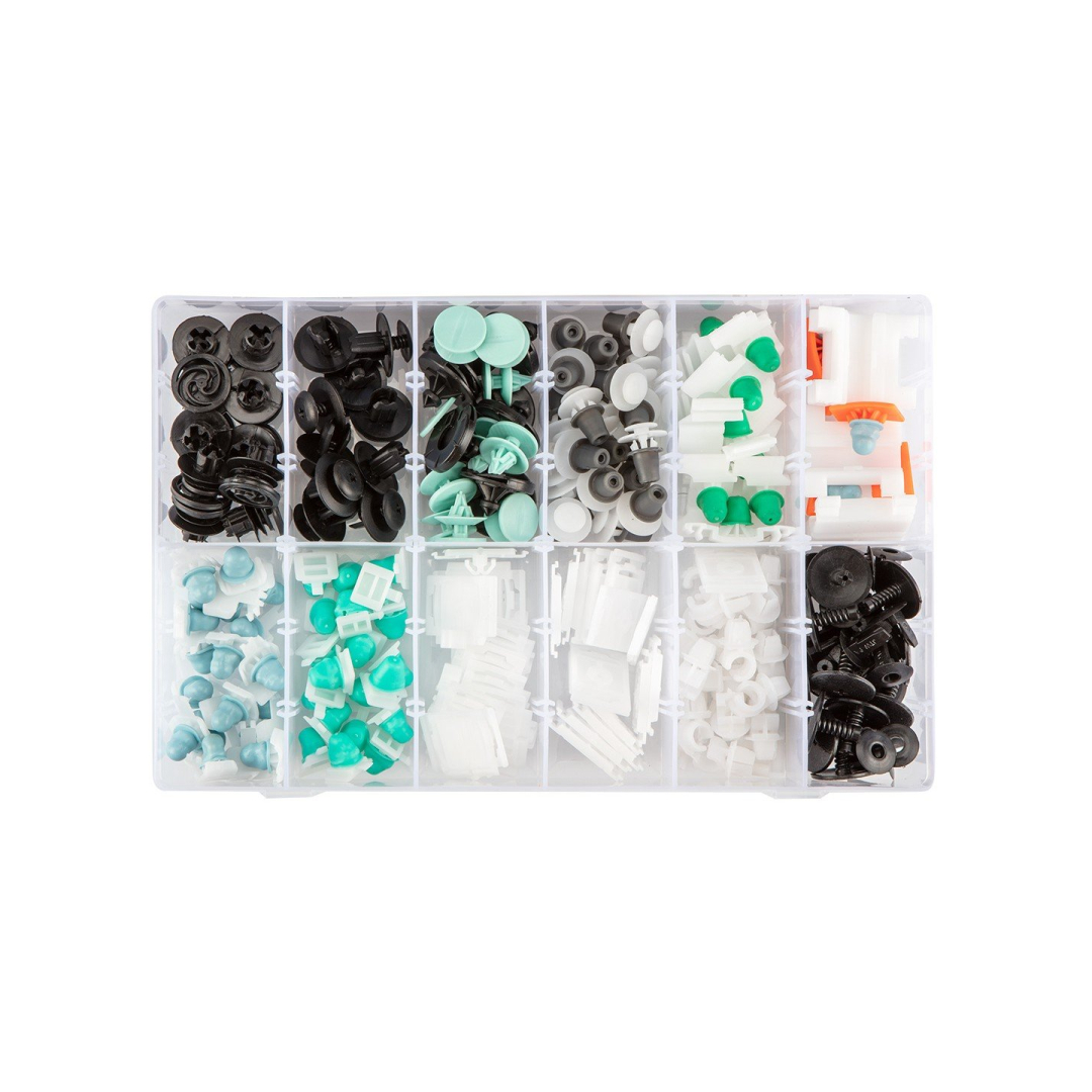 Audi Automobilio apdailos tvirtinimo elementai, 160 vnt. rinkinys