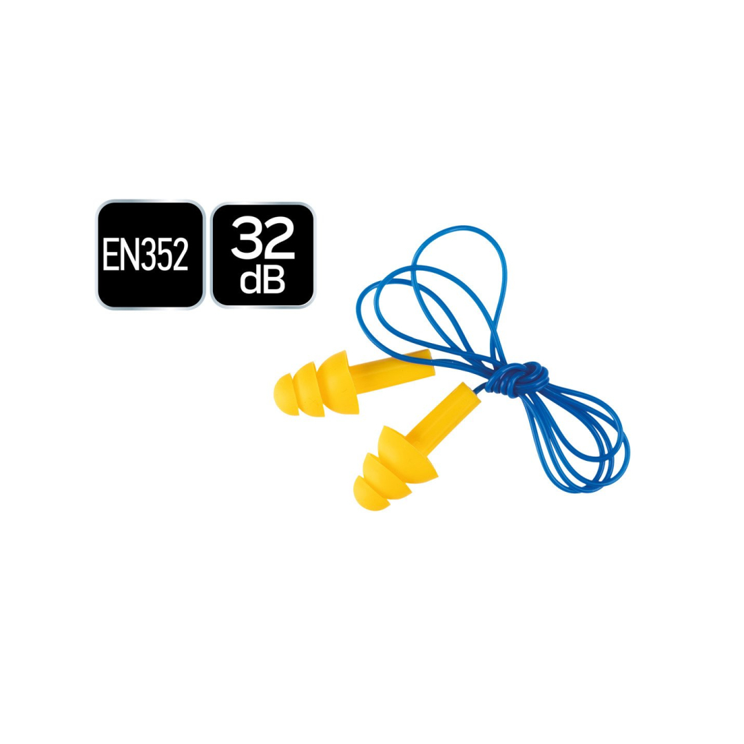 Ausų kištukai ant laido, plastikinė dėžutė 8