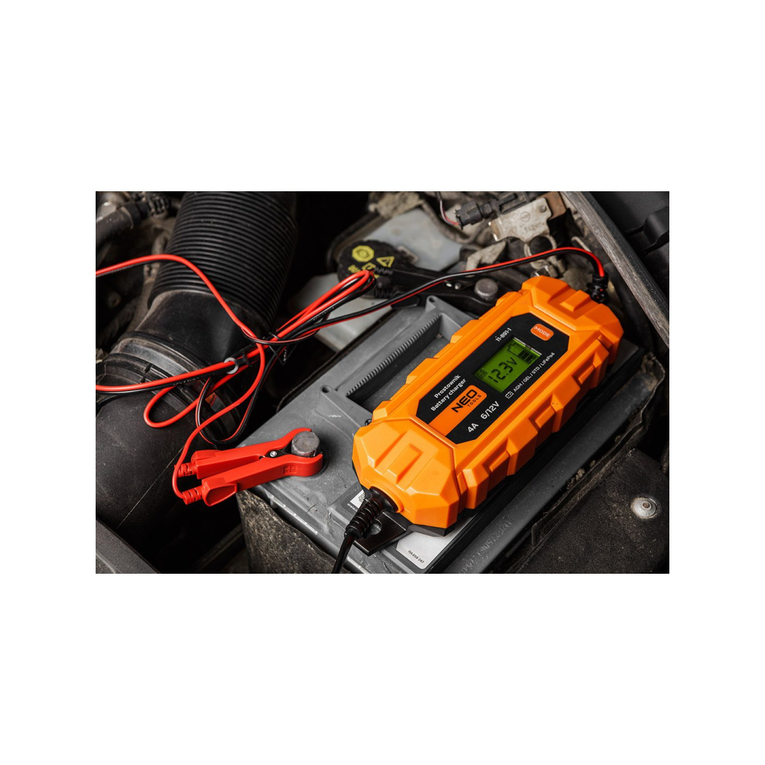 Automatinis lygintuvas 4A/70W, 3-120Ah, rūgštiniams / AGM / GEL 5