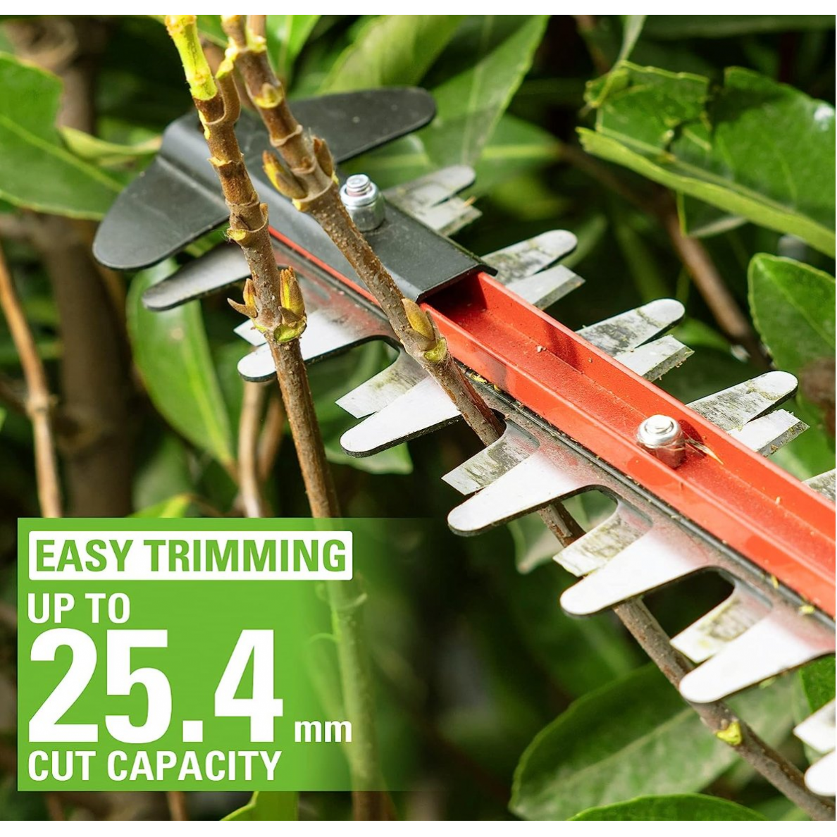 AUKŠTAPJOVĖS IR GYVATVORIŲ GENĖTUVO KOMPLEKTAS Greenworks GD40PSH, 40V, (tik irankis) 5 AUKŠTAPJOVĖS IR GYVATVORIŲ GENĖTUVO KOMPLEKTAS Greenworks GD40PSH, 40V, (tik irankis) 5