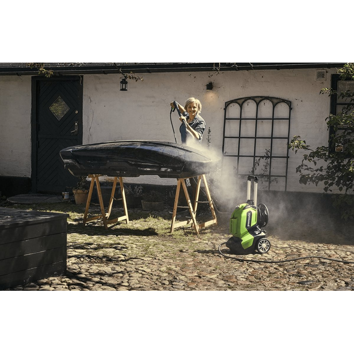 Aukšto slėgio plovykla Greenworks G40, 135 bar 3 Aukšto slėgio plovykla Greenworks G40, 135 bar 3
