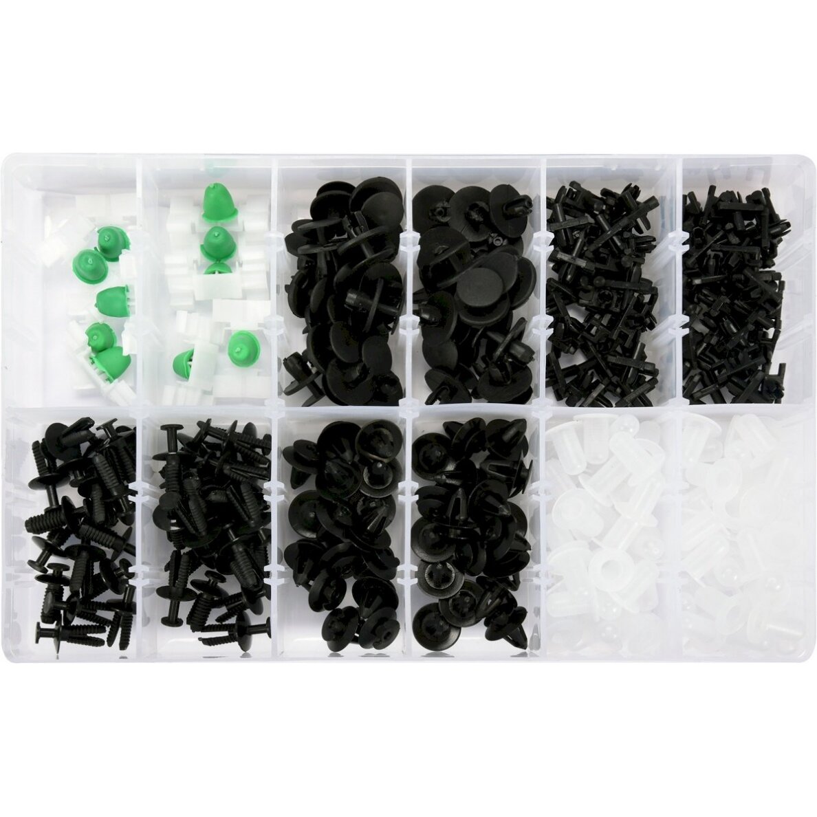 Automobilinis klipsų asortimentas BMW | 290 vnt. (YT-06661) Automobilinis klipsų asortimentas BMW | 290 vnt. (YT-06661)