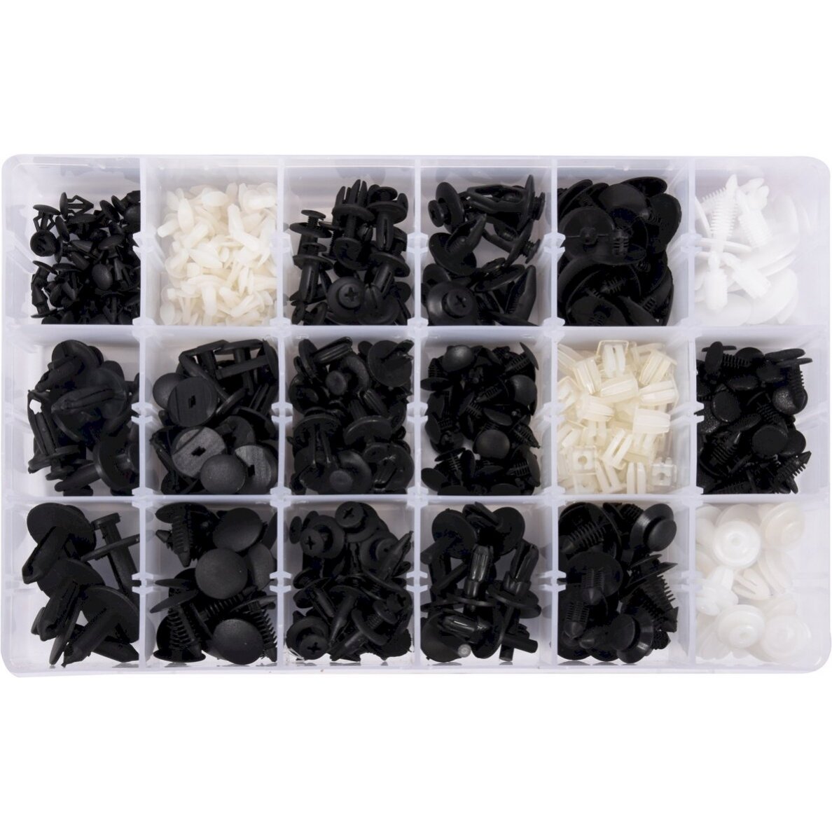 Automobilinis klipsų asortimentas Ford | 415 vnt. (YT-06660) Automobilinis klipsų asortimentas Ford | 415 vnt. (YT-06660)