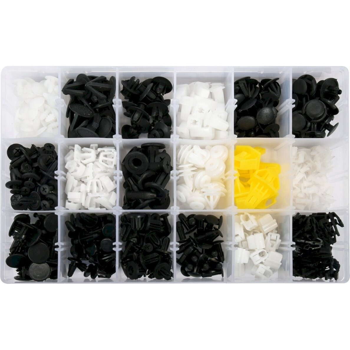 Automobilinis klipsų asortimentas Honda | 418 vnt. (YT-06656) Automobilinis klipsų asortimentas Honda | 418 vnt. (YT-06656)