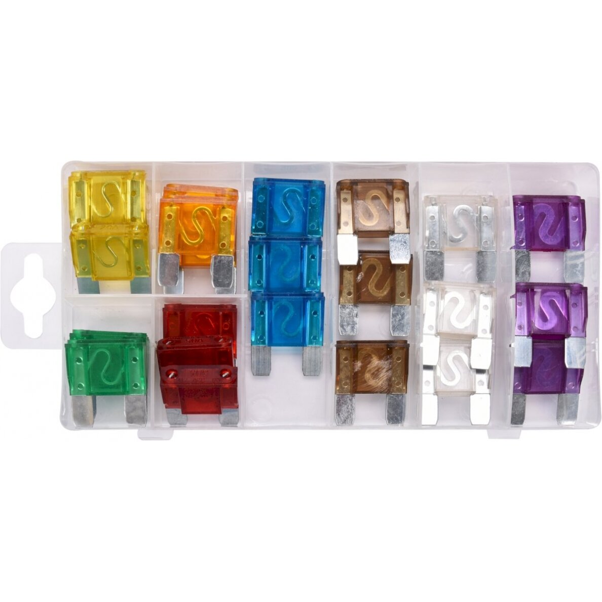 Automobilių saugiklių asortimentas | Maxi | 24 vnt. (YT-83140) Automobilių saugiklių asortimentas | Maxi | 24 vnt. (YT-83140)