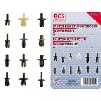 Automobilinis klipsų asortimentas VW, Audi, Volvo, Chrysler, Ford, Mercedes | 350 vnt. (9045)
