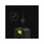 Automobilinis įtampos keitiklis - inverteris Green Cell INV28 (24V - 230V, 150/300W)