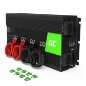 AUTOMOBILINIS ĮTAMPOS KEITIKLIS - INVERTERIS Green Cell, IŠ 24V Į 230V, 2000W/4000W