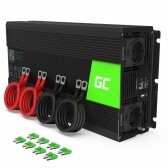 Automobilinis įtampos keitiklis - inverteris Green Cell INV12 (12V - 220V, 3000/6000W)