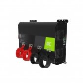 Automobilinis įtampos keitiklis - inverteris INVGC11, iš 12 į 230 V, 2000/4000 W