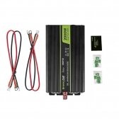 Automobilinis įtampos keitiklis - inverteris Green Cell INV17, iš 24V į 230V, 500W