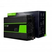 Automobilinis įtampos keitiklis - inverteris Green Cell INV24 (24V - 230V, 1500/3000W)