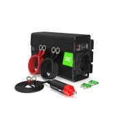 Automobilinis įtampos keitiklis - inverteris Green Cell INV14 (24V - 230V, 300W/600W)