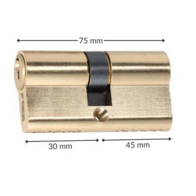 Spynos cilindras DEDRA 11U503, 75 mm, 30/45 2