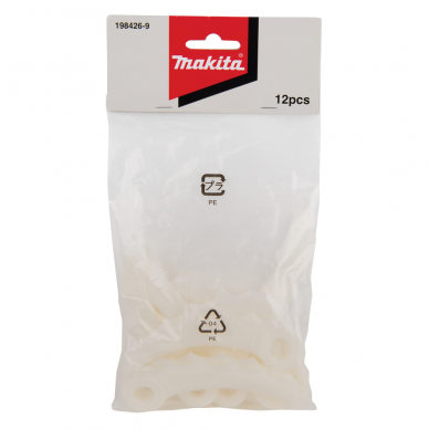 Plastikiniai ašmenys Makita 198426-9, 12 vnt. 2 Plastikiniai ašmenys Makita 198426-9, 12 vnt. 2